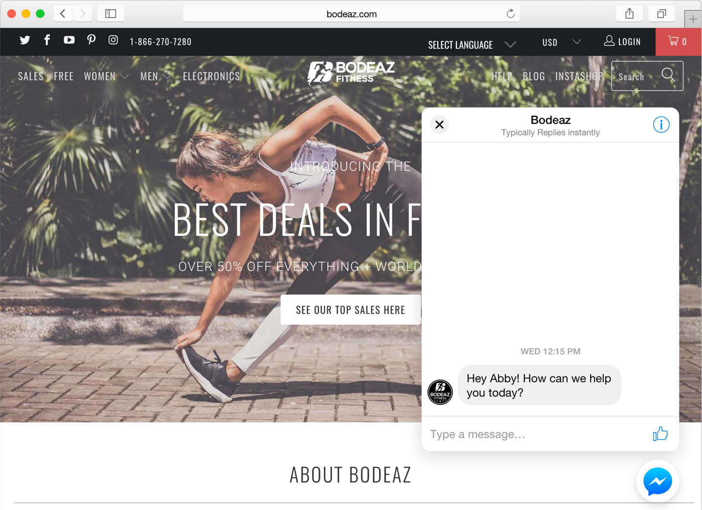 Messenger Customer Chat