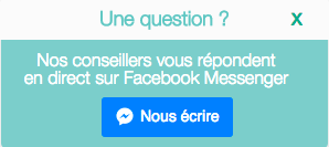 Bouton Messenger Facebook