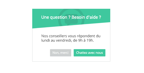 Une question?