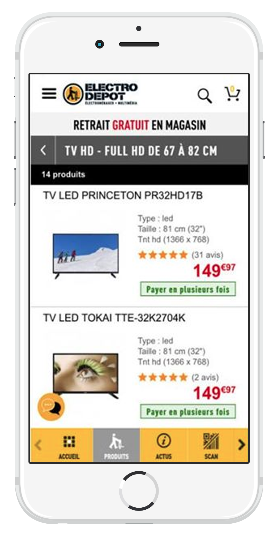 electro depot appli mobile 1